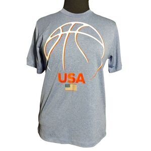 💕Tek Gear heathered Basketball T-shirt Size Large